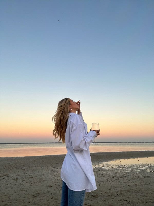 benefits of wine at night