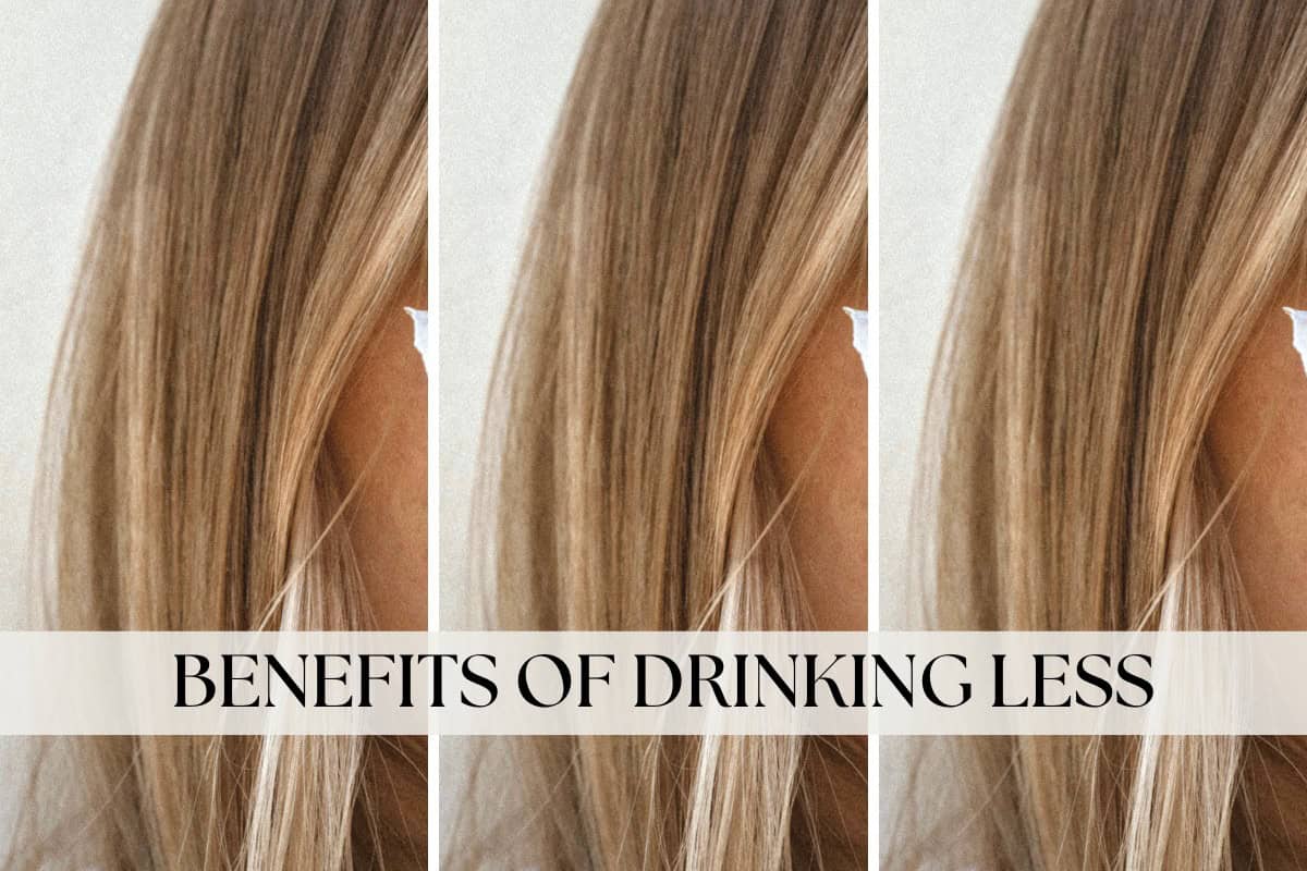 drinking less alcohol benefits