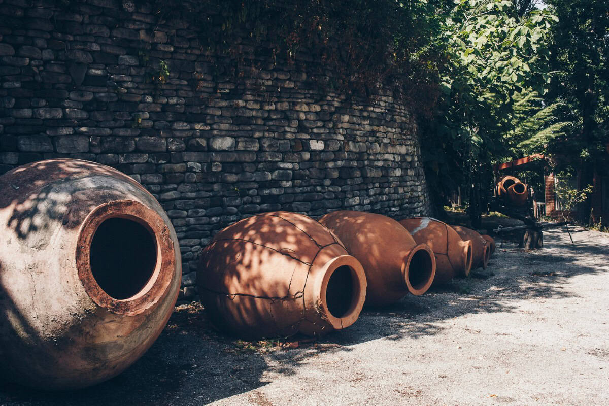 georgian wine making process