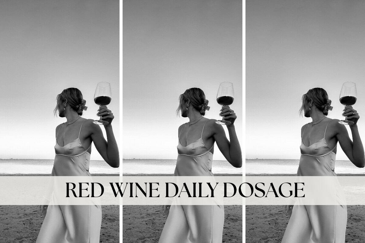 red wine daily dosage